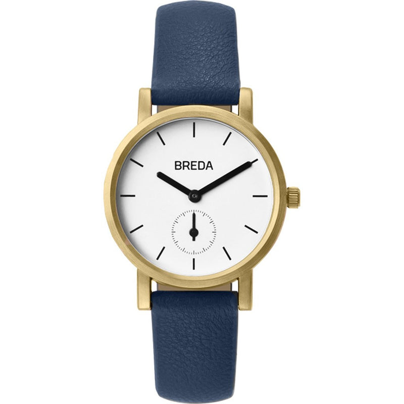 Breda Watches Palette Watch | Gold/Navy 2456f