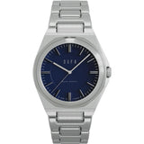 DuFa WACHSMANN Mecha-Quartz 32mm Watch | Blue Dial Stainless Steel Band