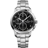 Maurice Lacroix PONTOS Chronograph 43mm | Black Sun-Brushed Dial