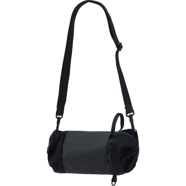 Cote & Ciel Mini Duffle Bag | Smooth Material | Black