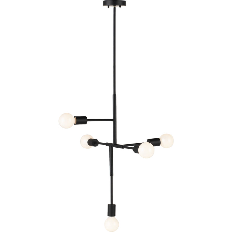 Nuevo Hendrix Lighting Pendant | Black Steel Matte