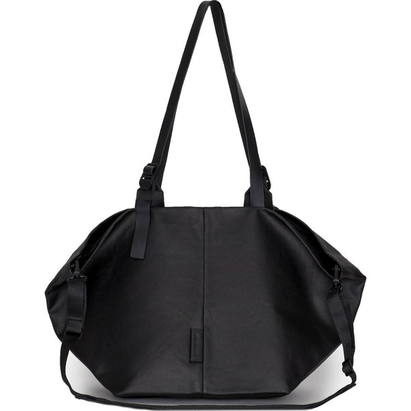 Cote&Ciel Amu Crossbody Shoulder Bag | Black Coated Canvas – Sportique