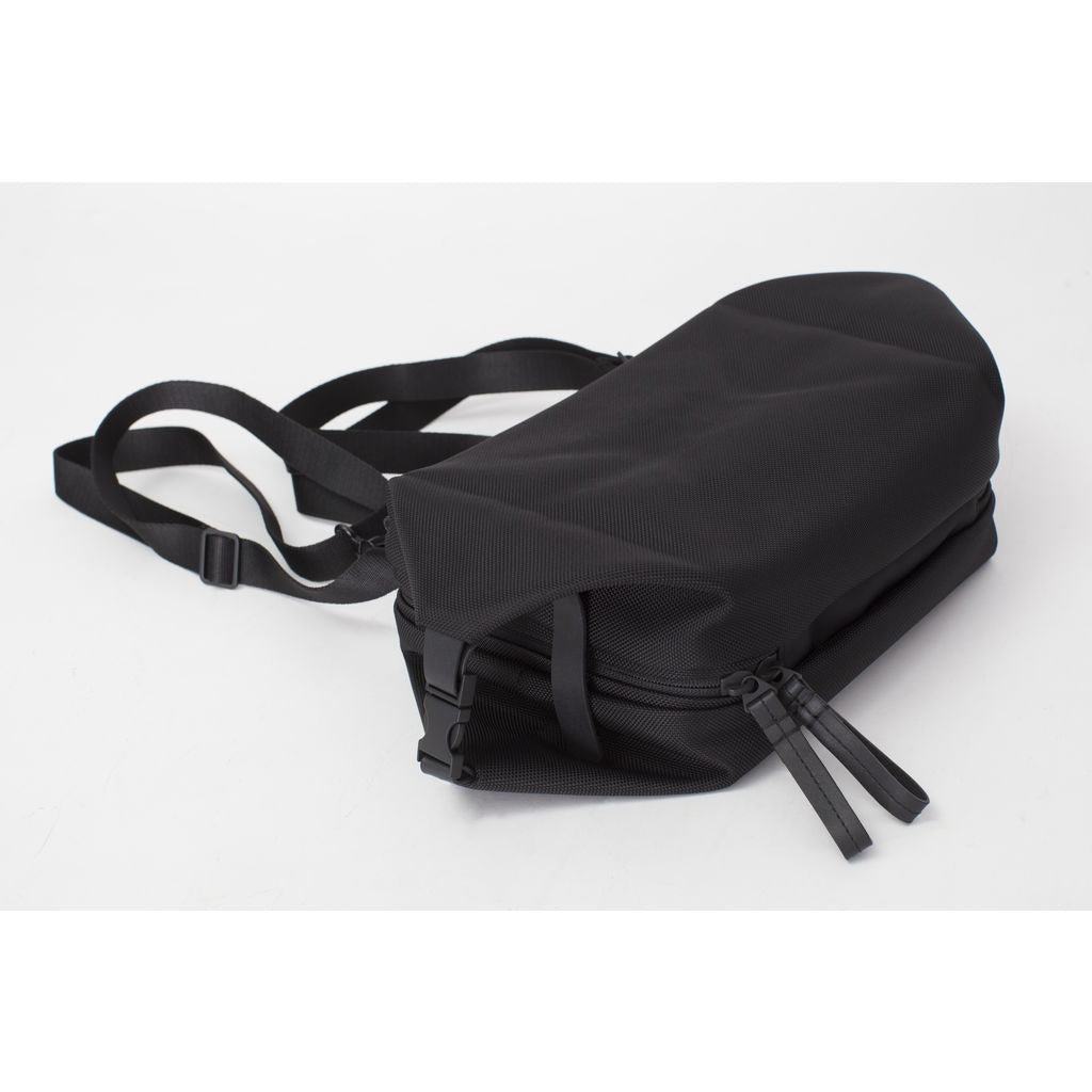 Cote&Ciel Aar Multifunctional Crossbody Bag | Ballistic Black – Sportique