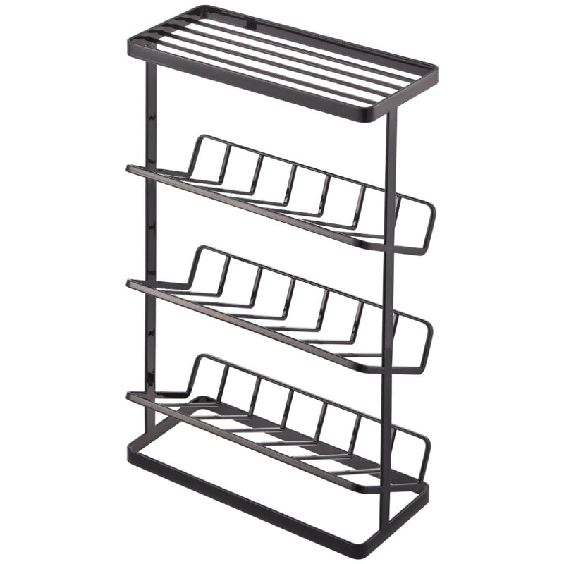 YAMAZAKI Home Wire Standing Bath Shelf Baskets | Steel | Tall | Shower  Caddy, White