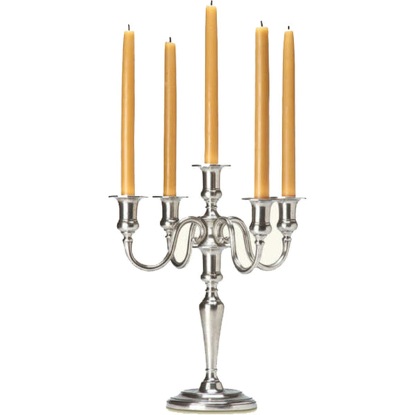 Match Pewter 5 Flame Candelabra