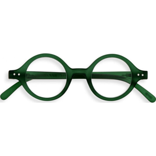 Izipizi Reading Glasses J-Frame | Green Crystal