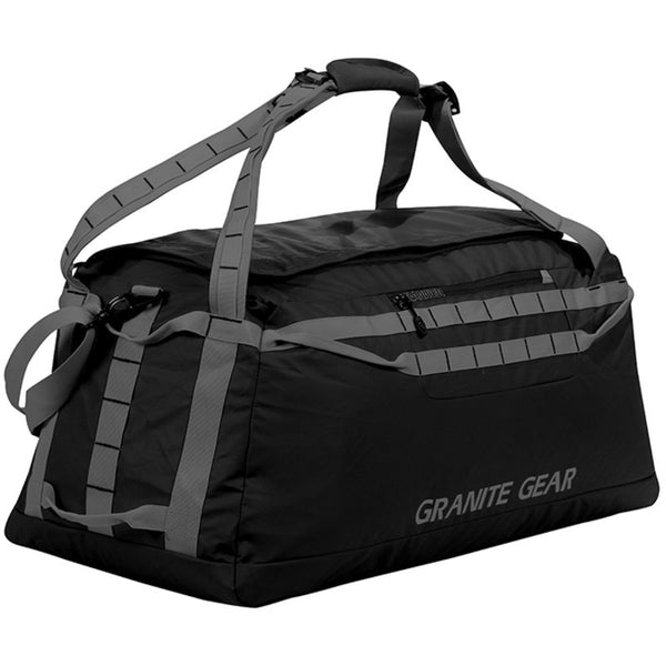 Granite Gear Cross Trek 30" Packable Duffel | Black/Flint