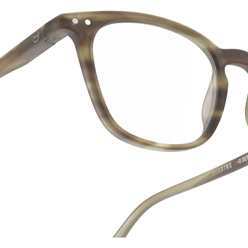 IZIPIZI #E Reading Glasses | Smoky Brown