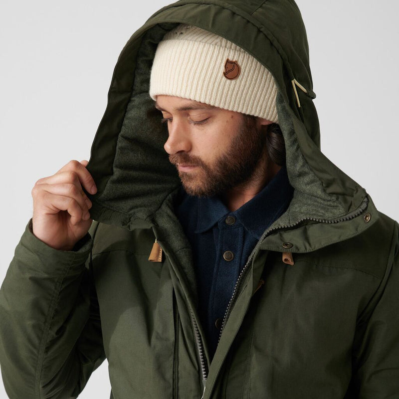 Fjallraven Singi Wool Padded Parka Mens