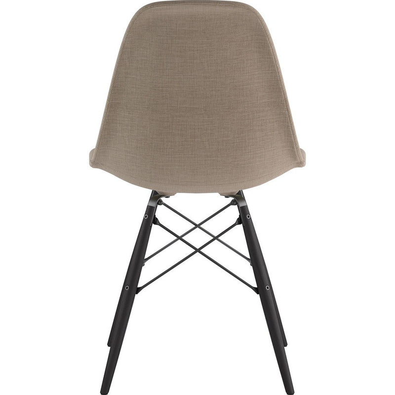 NyeKoncept Mid Century Dowel Side Chair | Light Sand/Gunmetal 331001EW3