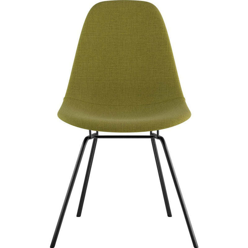 NyeKoncept Mid Century Classroom Side Chair | Avocado Green/Gunmetal 331002CL3