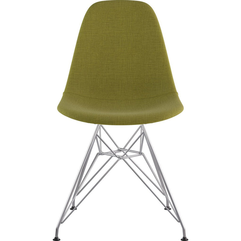 NyeKoncept Mid Century Eiffel Side Chair | Avocado Green/Nickel 331002EM1