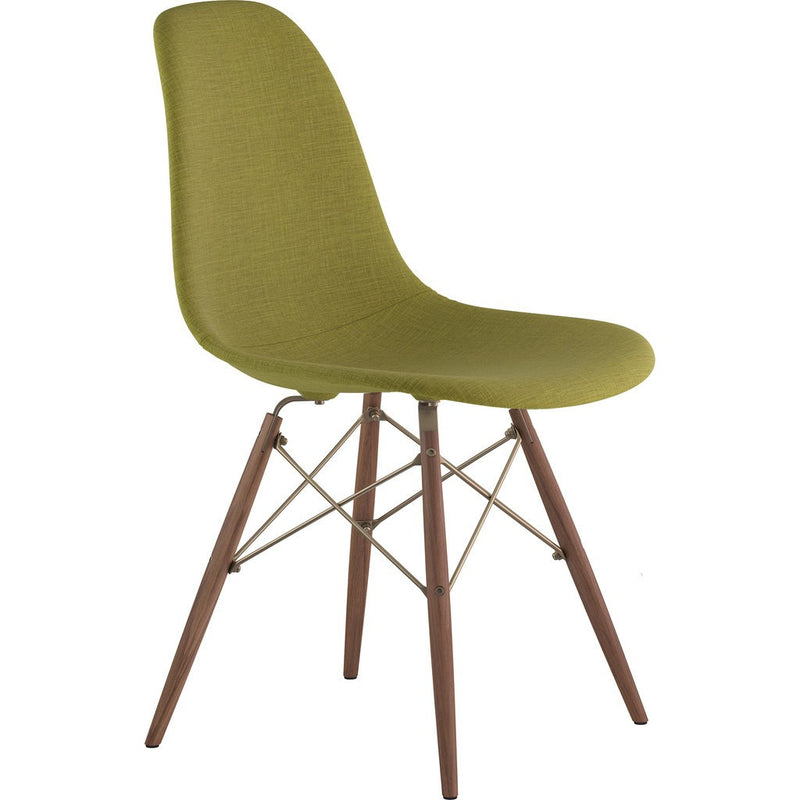 NyeKoncept Mid Century Dowel Side Chair | Avocado Green/Brass 331002EW2