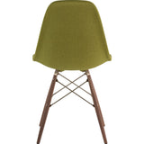 NyeKoncept Mid Century Dowel Side Chair | Avocado Green/Brass 331002EW2