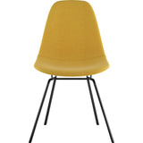 NyeKoncept Mid Century Classroom Side Chair | Papaya Yellow/Brass 331003CL2