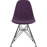 NyeKoncept Mid Century Eiffel Side Chair | Plum Purple/Gunmetal 331005EM3