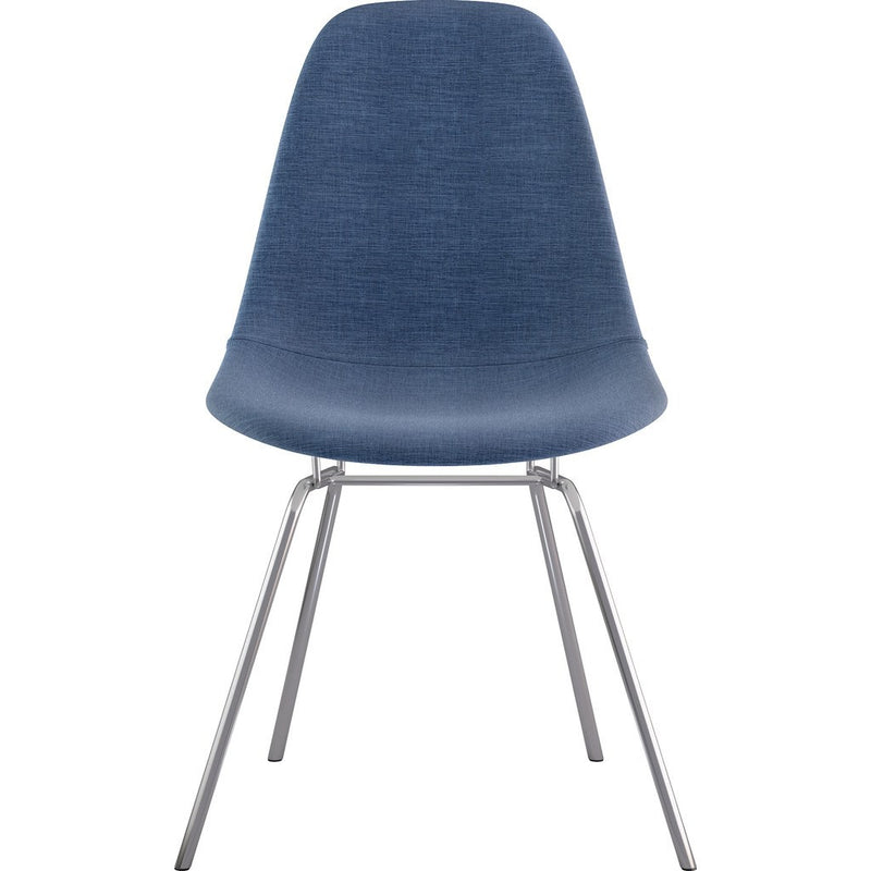 NyeKoncept Mid Century Classroom Side Chair | Dodger Blue/Nickel 331006CL1