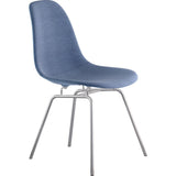 NyeKoncept Mid Century Classroom Side Chair | Dodger Blue/Nickel 331006CL1