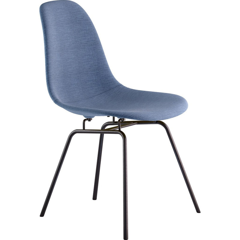 NyeKoncept Mid Century Classroom Side Chair | Dodger Blue/Gunmetal 331006CL3