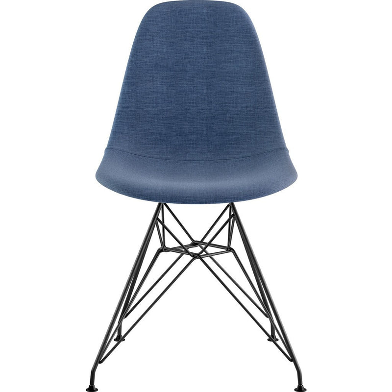 NyeKoncept Mid Century Eiffel Side Chair | Dodger Blue/Gunmetal 331006EM3