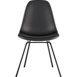 NyeKoncept Mid Century Classroom Side Chair | Milano Black/Gunmetal 331009CL3