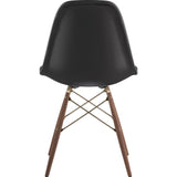 NyeKoncept Mid Century Dowel Side Chair | Milano Black/Brass 331009EW2