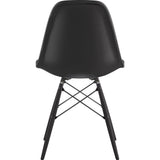 NyeKoncept Mid Century Dowel Side Chair | Milano Black/Gunmetal 331009EW3