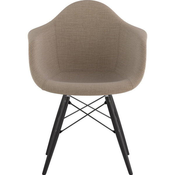 NyeKoncept Mid Century Dowel  Arm Chair | Light Sand/Gunmetal 332001EW3