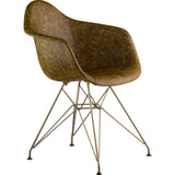 NyeKoncept Mid Century Eiffel Arm Chair | Palermo Olive/Brass 332012EM2