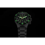 Spinnaker Hydrofoil Chrono SP-5086-44 Quartz Watch | Green/Steel 