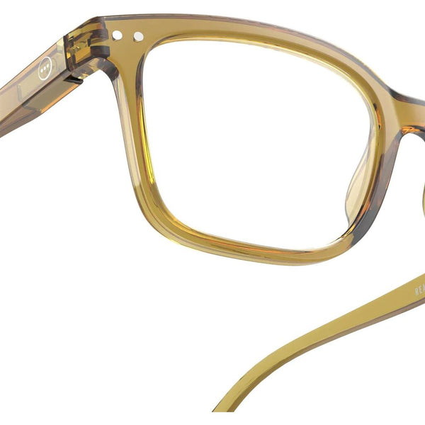 IZIPIZI #L Reading Glasses | Golden Green