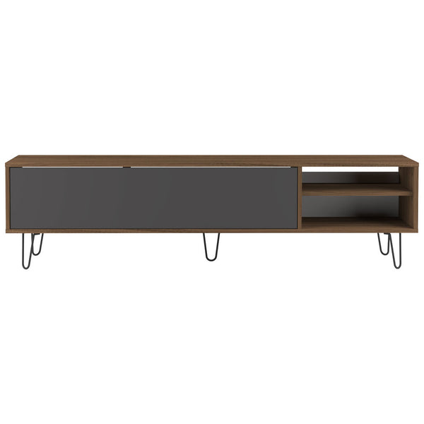 Symbiosis Aero TV Stand | Walnut / Grey