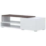 Symbiosis Briks 120 TV Stand | White / Concrete