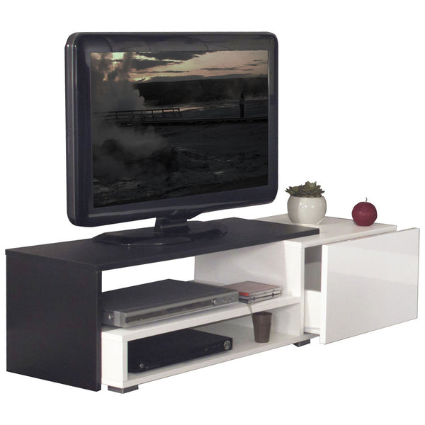 Symbiosis Briks 120 TV Stand | White / Black