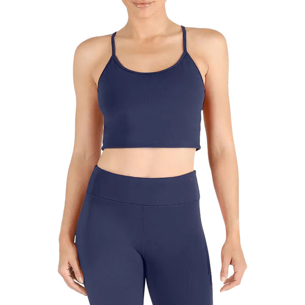 Koral Leah Blackout Sports Bra | Midnight Blue