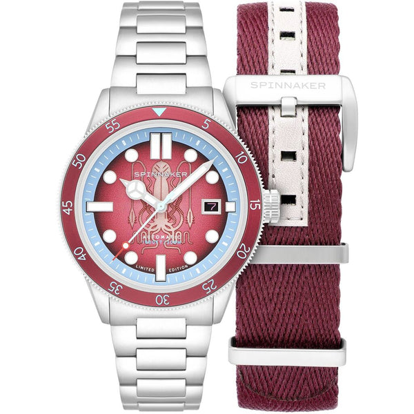 Spinnaker Watch Cahill 300 Automatic MCS Limited Edition | Calamer Red