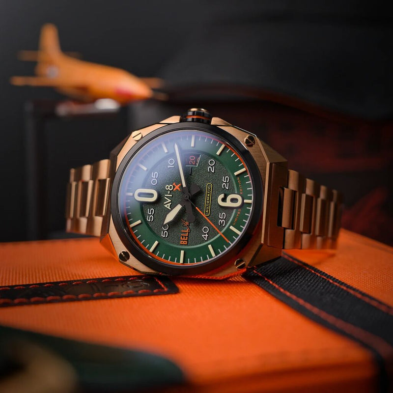 Gutersloh | Hawker Hurricane Carey Dual Time – AVI-8 Timepieces