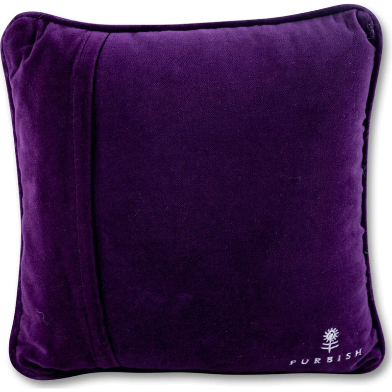 Furbish Drama Needlepoint Pillow