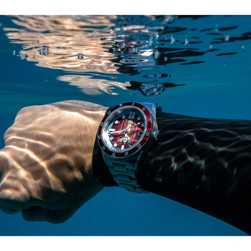 Spinnaker Watch Cahill 300 Automatic MCS Limited Edition | Calamer Red