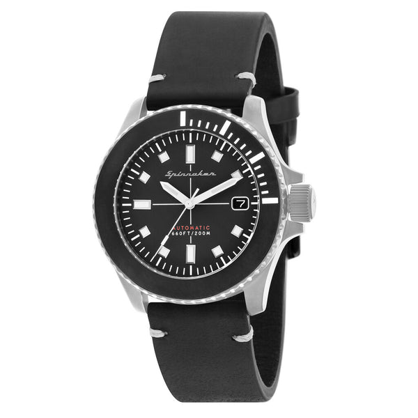 Spinnaker Spence SP-5063-01 Automatic Watch | Black/Black 