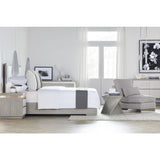 Sonder Living Newman Bed | Fallon White Leather