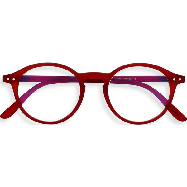 Izipizi Screen Glasses D-Frame | Red Crystal Soft