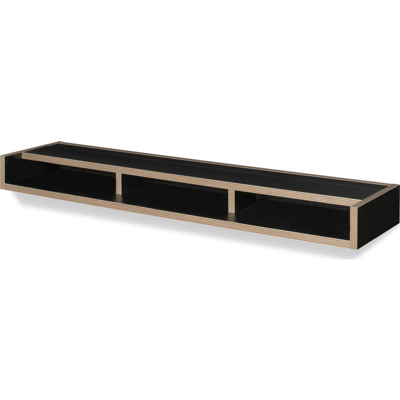 Temahome Ply Wall Shelf | Black