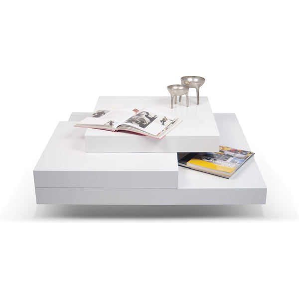 TemaHome Slate Coffee Table | Pure White 9700.311819