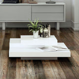 TemaHome Slate Coffee Table | Pure White 9700.311819