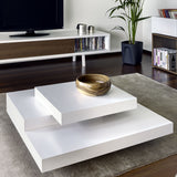 TemaHome Slate Coffee Table | Pure White 9700.311819