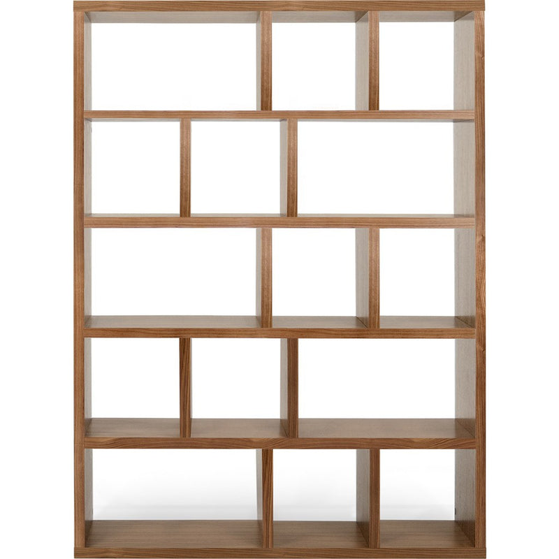 TemaHome Berlin 5 Levels Bookcase 150 Cm | Walnut 118999-BERLIN5150