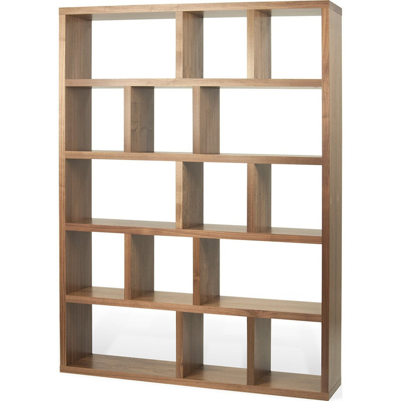 TemaHome Berlin 5 Levels Bookcase 150 Cm | Walnut 118999-BERLIN5150