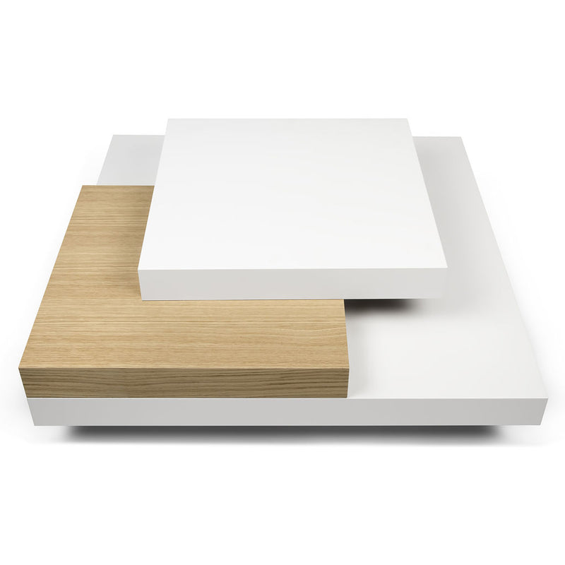 TemaHome Slate Coffee Table | Pure White / Oak 9700.625237