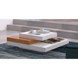 TemaHome Slate Coffee Table | Pure White / Oak 9700.625237